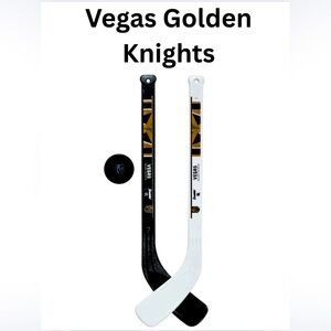 Vegas Golden Knights NHL Mini Hockey Stick & Ball Set by Franklin Sports
